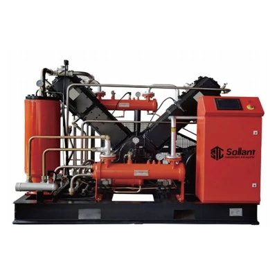 30-55KW oliefri booster luftkompressor